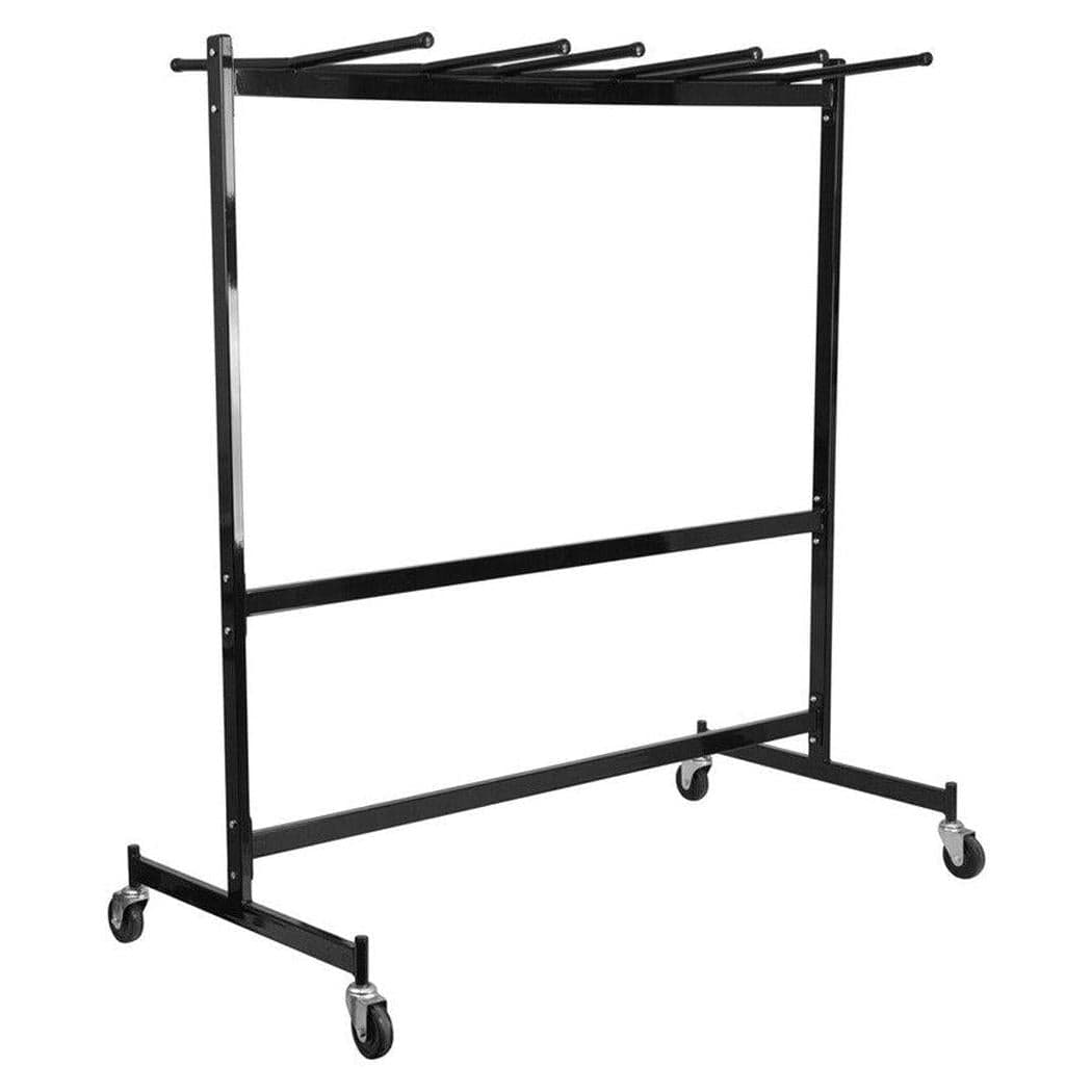Combined trolley for chairs and tables
