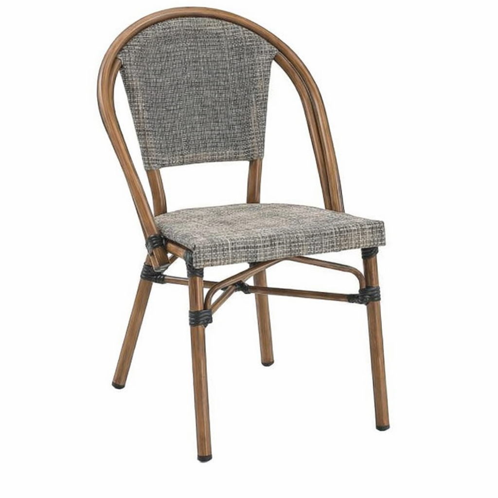 Outdoor bistro chair Maubourg - Rattan